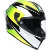 AGV CORSA R - SUPERSPORT BLACK/WHITE/LIME