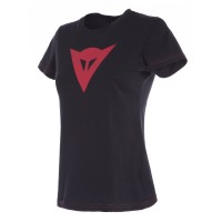 DAINESE SPEED DEMON LADY T-SHIRT BLACK/RED