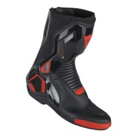 DAINESE COURSE D1 OUT BOOTS BLACK/FLUO-RED