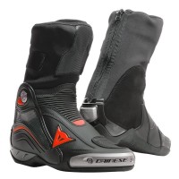 DAINESE R AXIAL PRO IN BOOTS BLACK/RED-FLUO