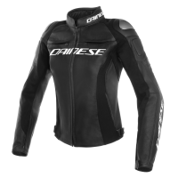 DAINESE RACING 3 JACKET LADY BLACK/BLACK/BLACK