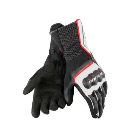DAINESE AIR FAST GLOVES BLACK/WHITE/RED