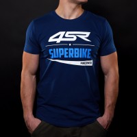 4SR T-shirt Superbike Blue