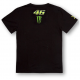 VR46 T-SHIRT MONSTER MONZA BLACK