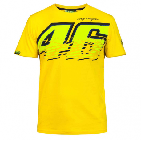 VR46 T-SHIRT VRFORTYSIX YELLOW