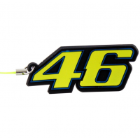 VR46 KEYHOLDER YELLOW