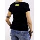 DAVCA T-SHIRT WOMEN LOGO FLUO