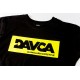 DAVCA T-SHIRT WOMEN LOGO FLUO