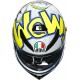 AGV K-3 SV - BUBBLE BLUE/WHITE/YELLOW FLUO