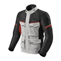 REVIT JACKET OUTBACK 3 SILVER/RED