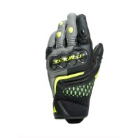 DAINESE CARBON 3 SHORT BLACK/CHARCOAL-GRAY/FLUO