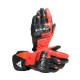 DAINESE CARBON 3 LONG GLOVES BLACK/FLUO-RED/WHITE